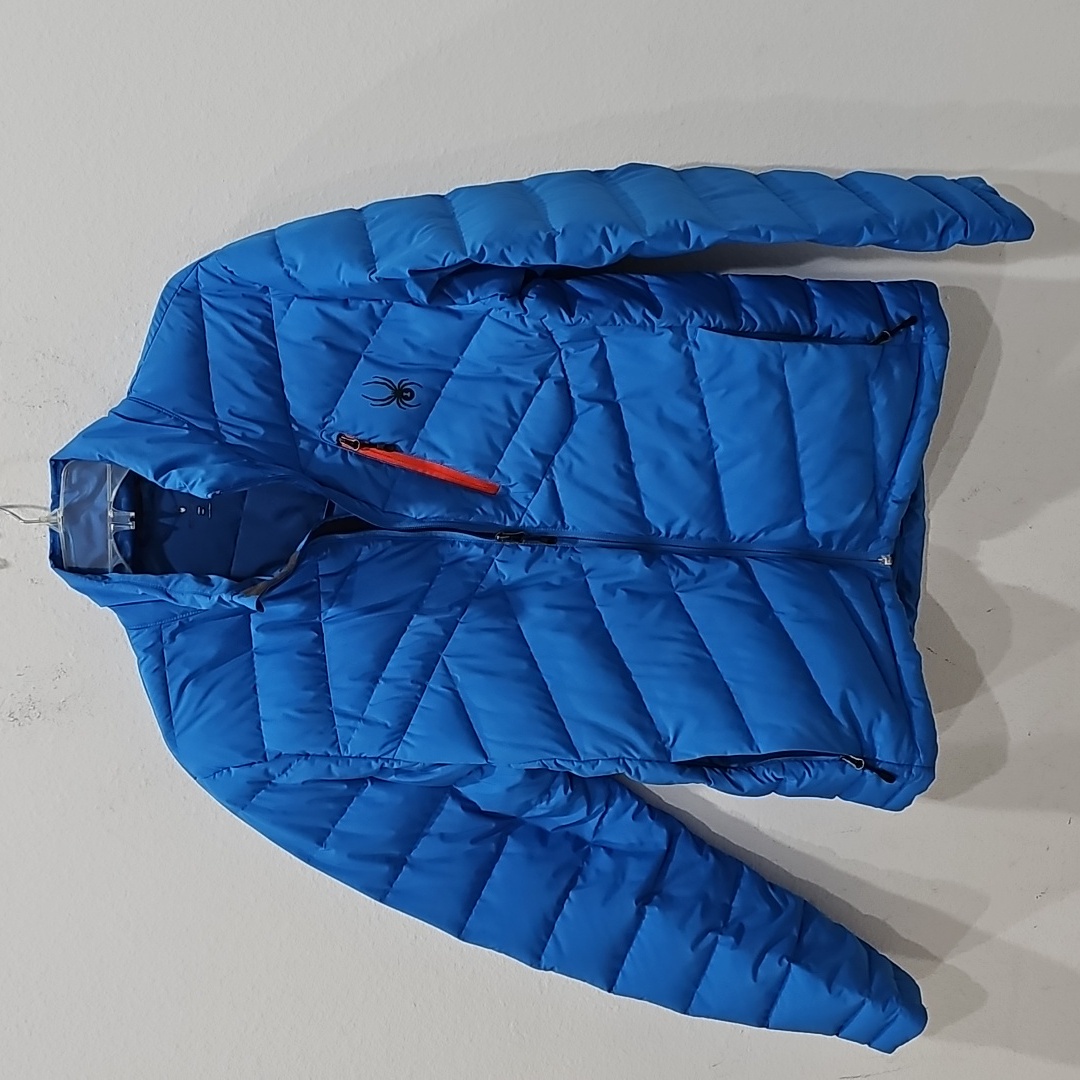 Spyder French Blue Down Jacket Men’s Size M